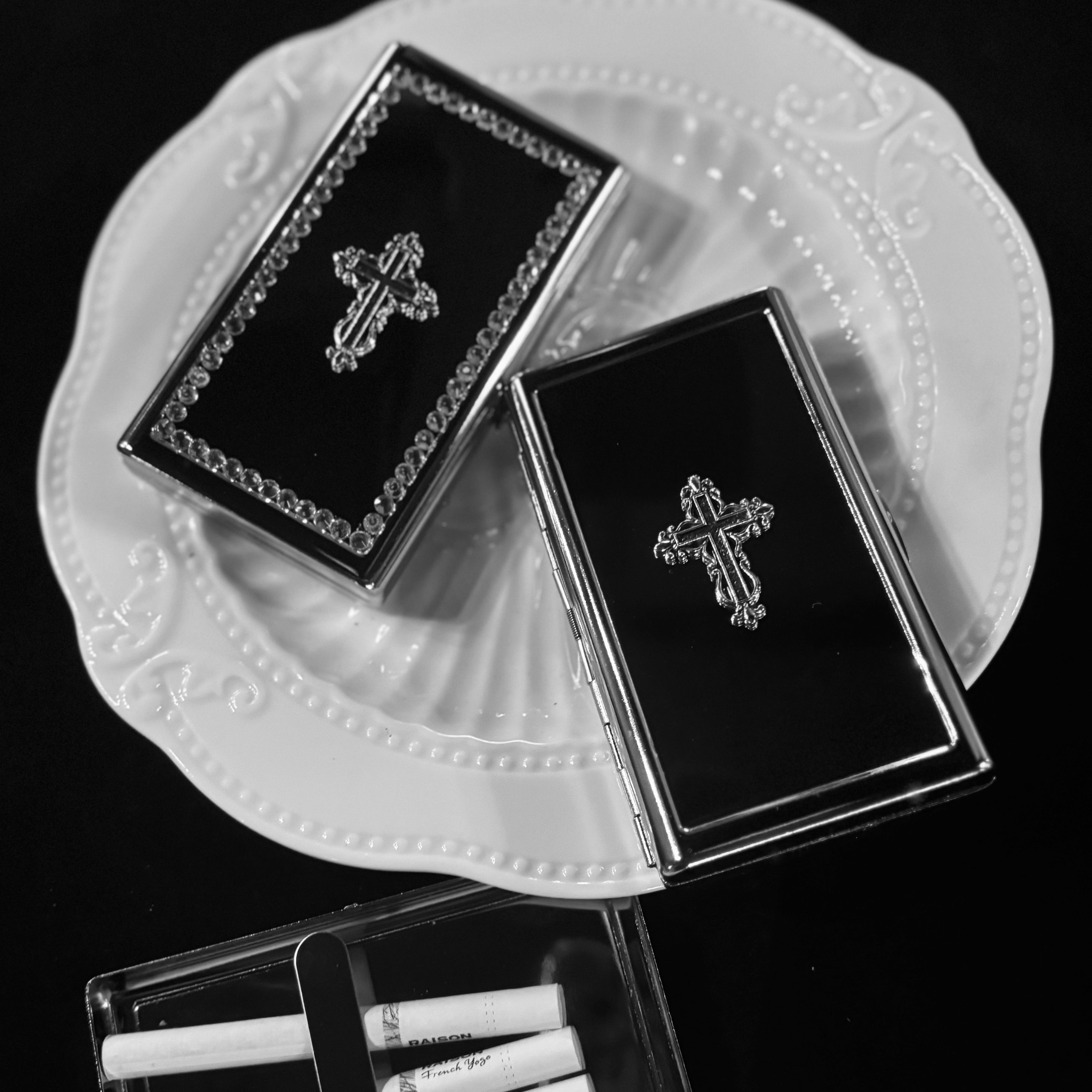 Gothic Cross Cigarette Case