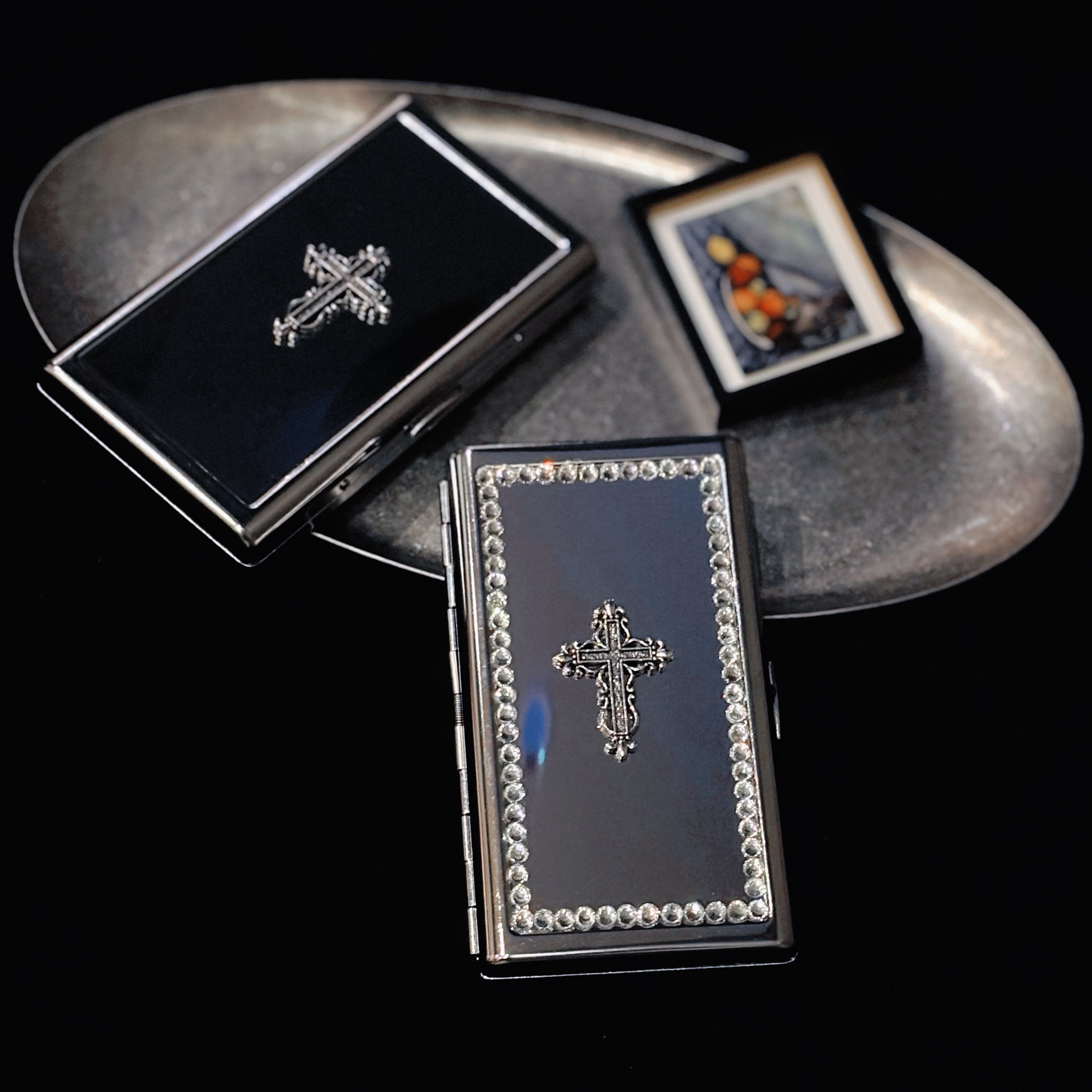 Gothic Cross Cigarette Case