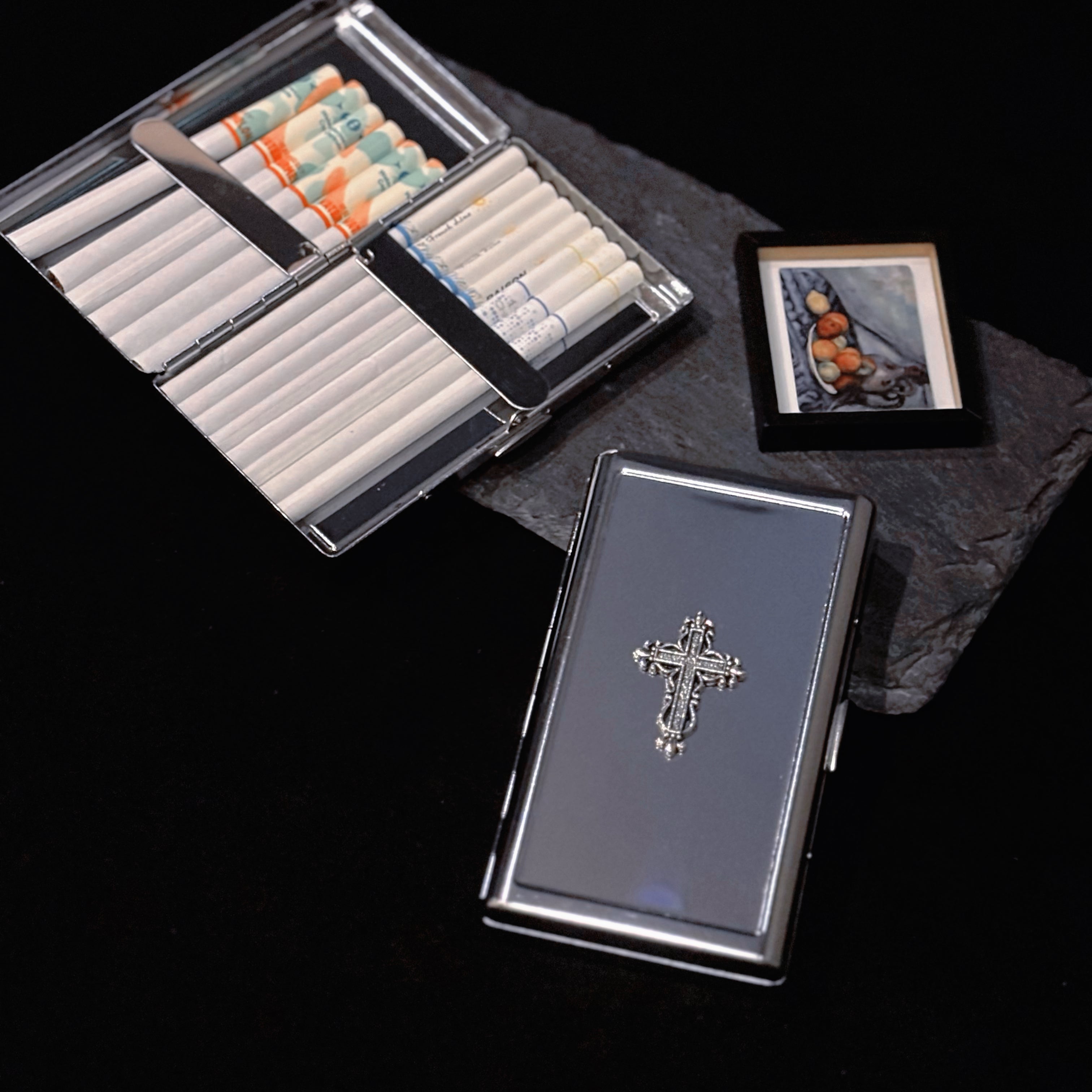 Gothic Cross Cigarette Case