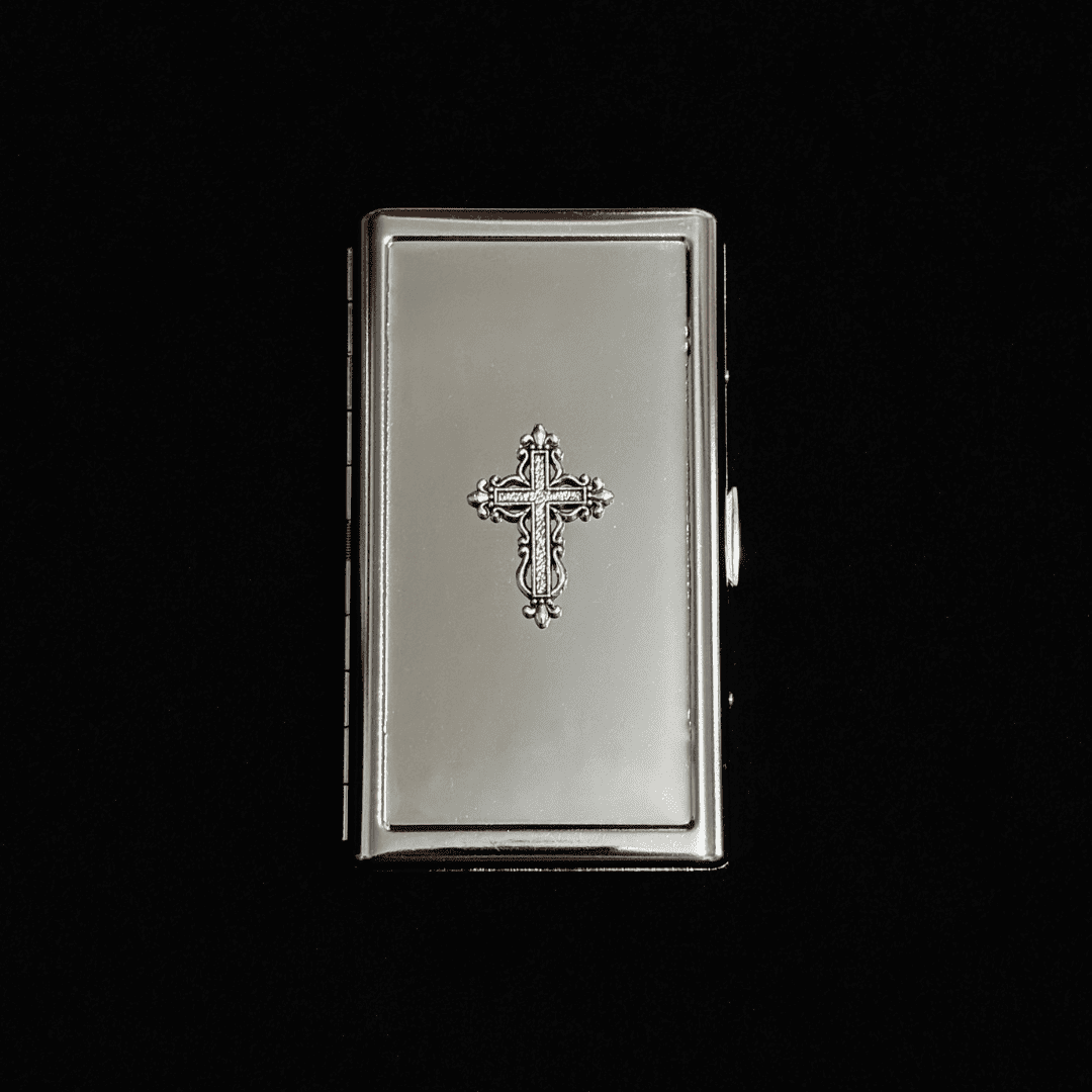 Gothic Cross Cigarette Case