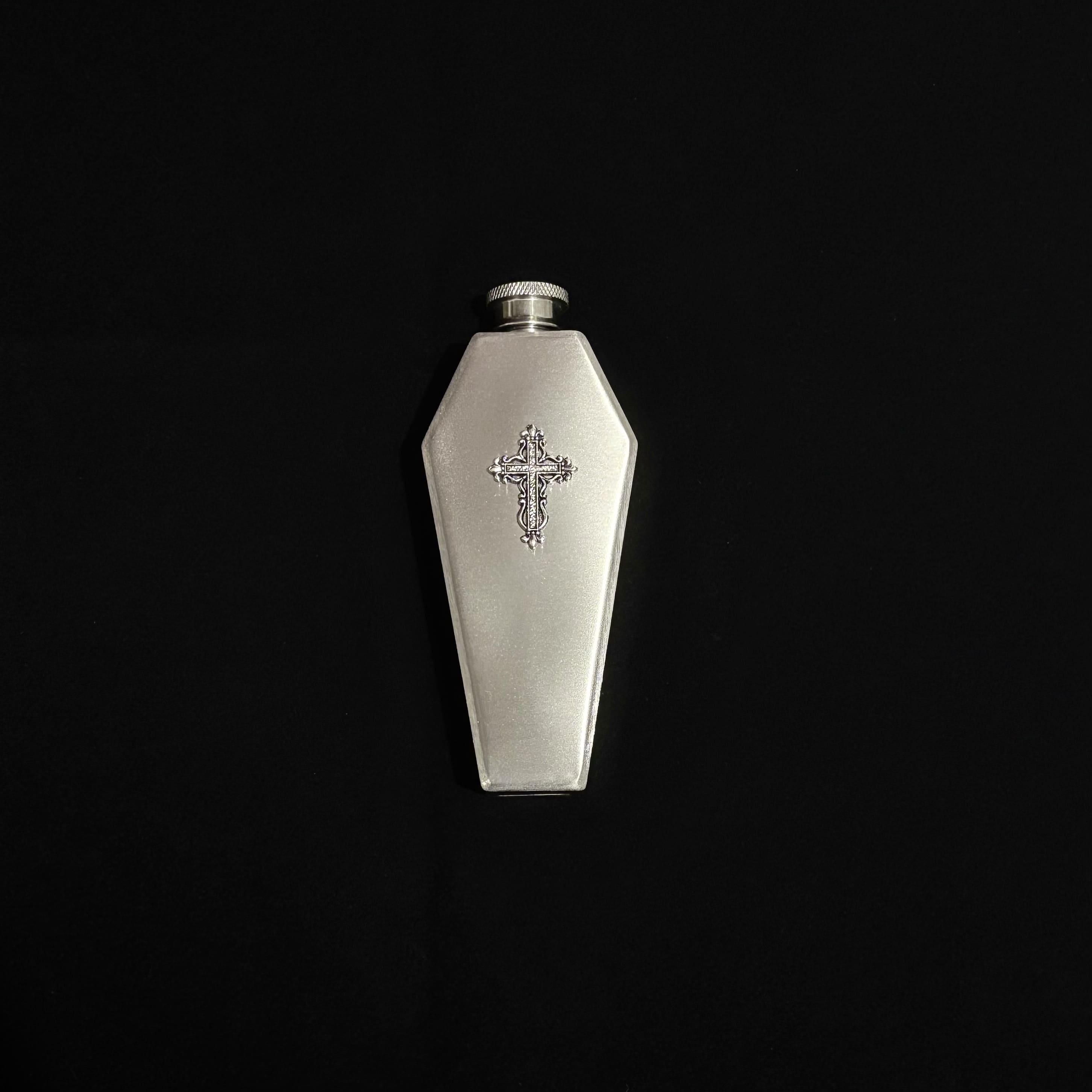 Gothic Cross Flask Necklace