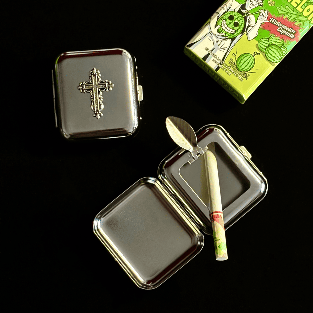 Gothic Cross Pocket Ashtray