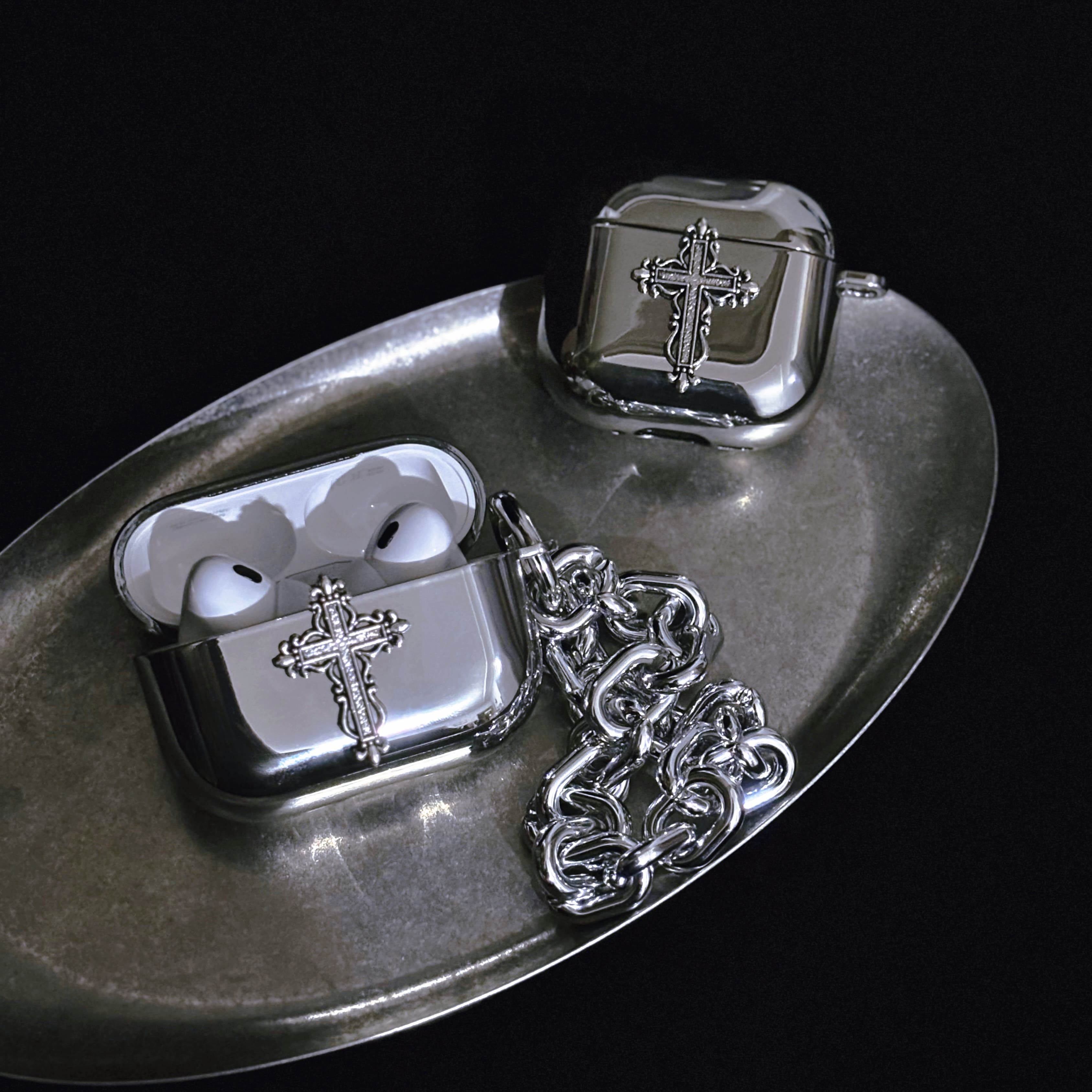 Gothic Cross AirPods Case