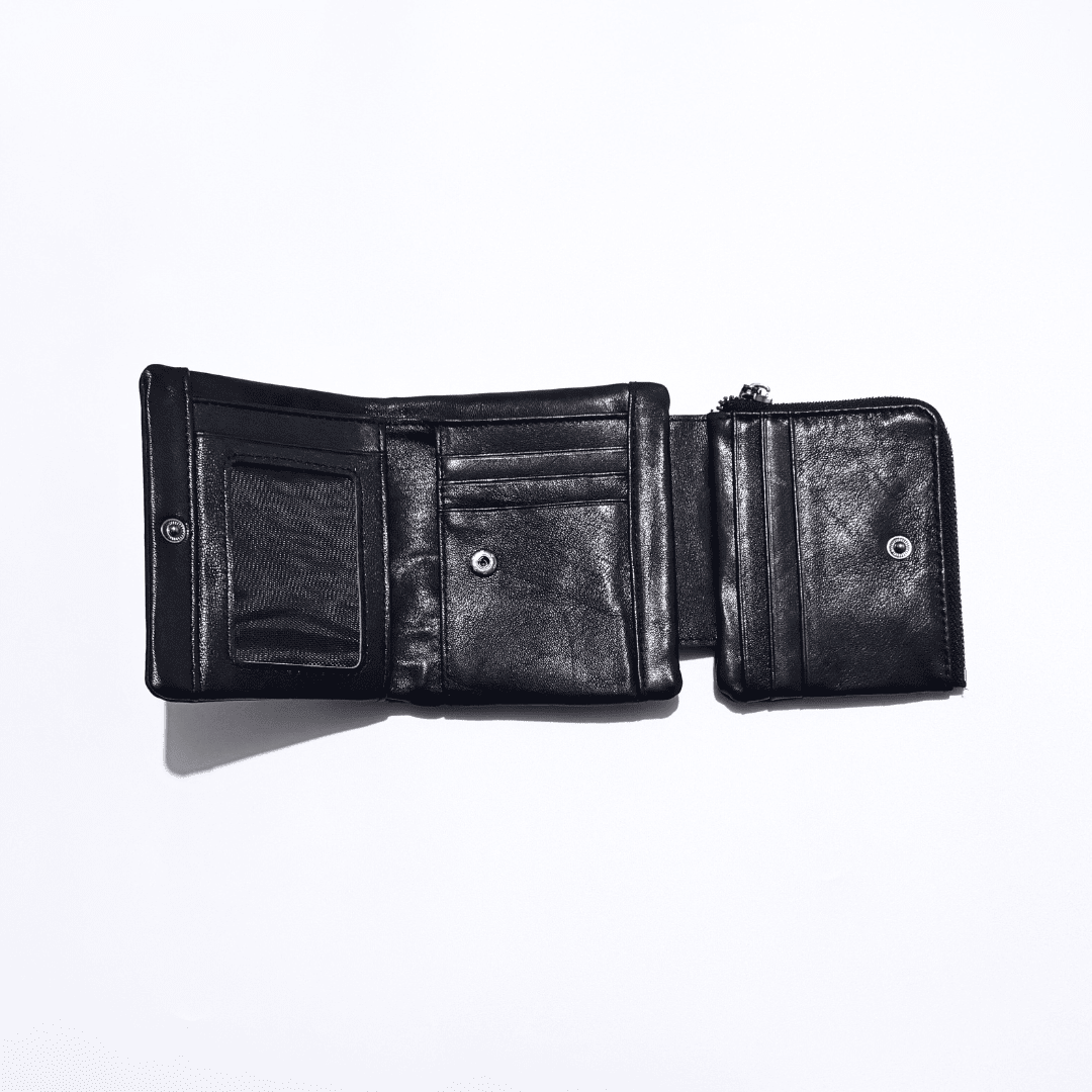 Gothic Cross Leather Wallet