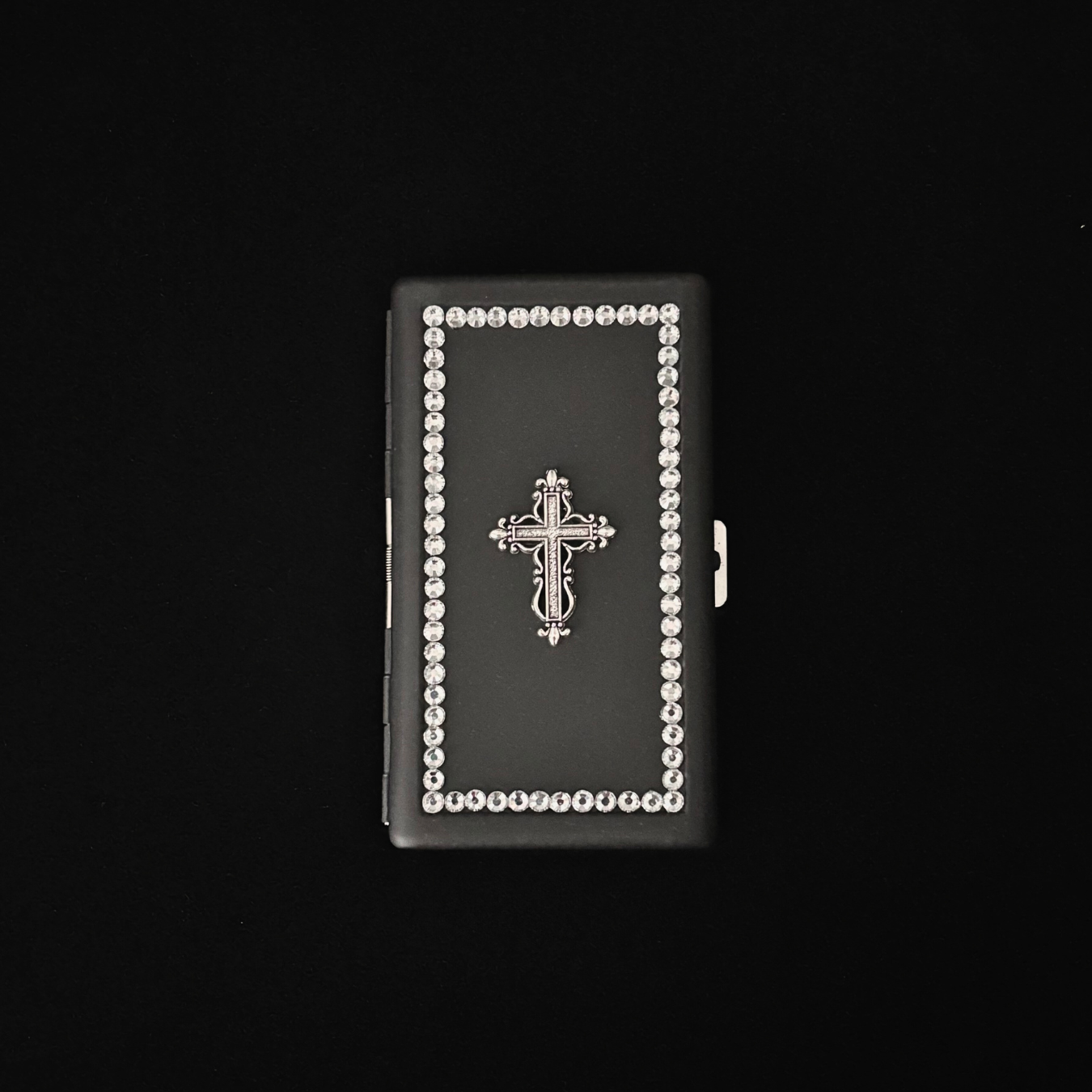 Gothic Cross Matte Cigarette Case