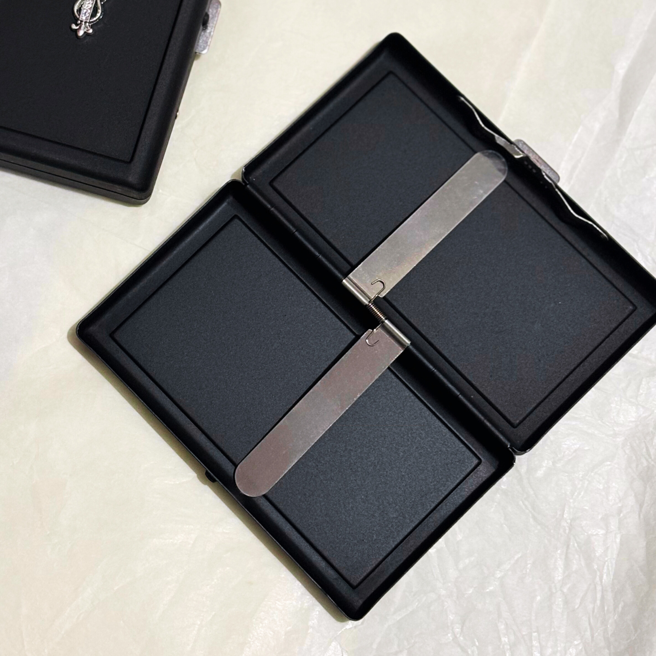 Gothic Cross Matte Cigarette Case