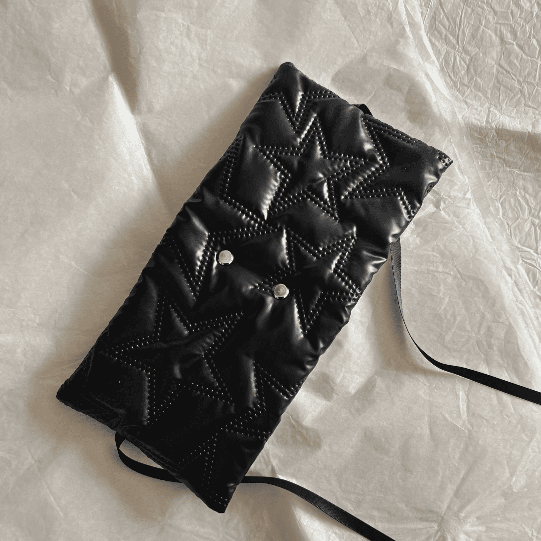 Star Embossed Leather Photo&Card Album