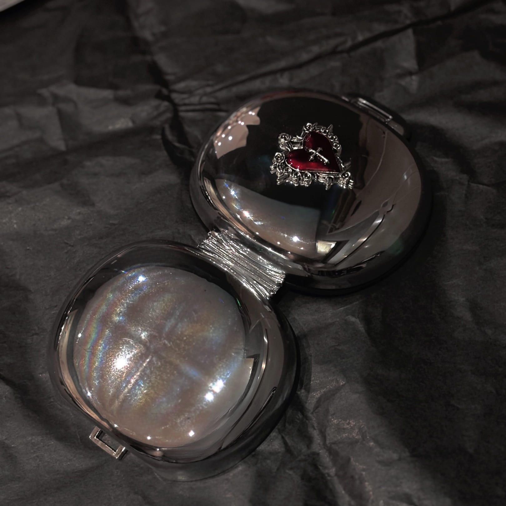 Thorned Heart Gothic Pill Case