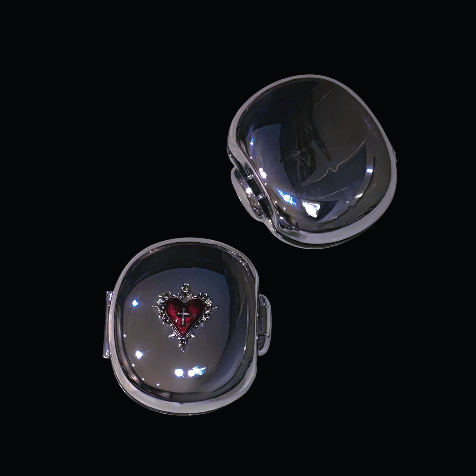 Thorned Heart Gothic Pill Case