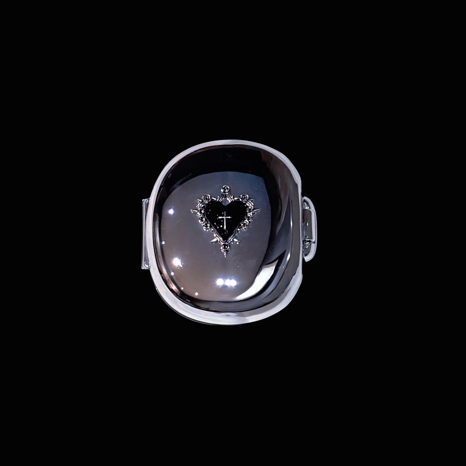 Thorned Heart Gothic Pill Case