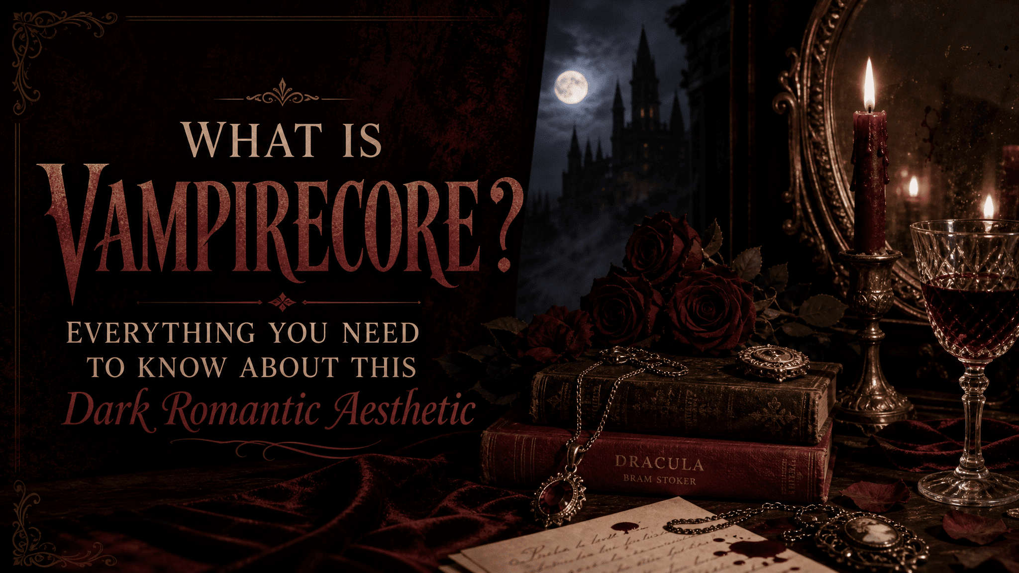 What Is Vampirecore? Everything You Need to Know About This Dark Romantic Aesthetic