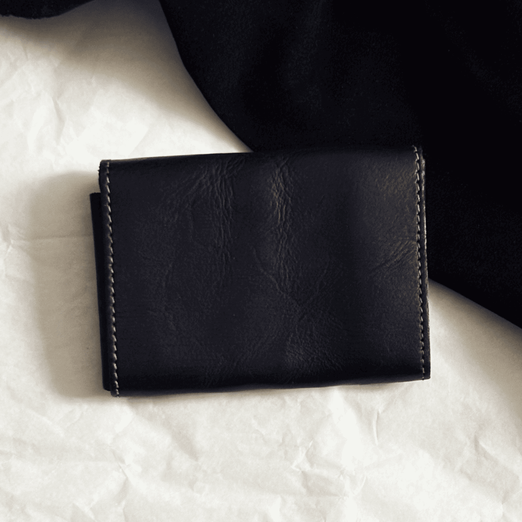 Thorned Heart Leather Card Holder & Coin Wallet