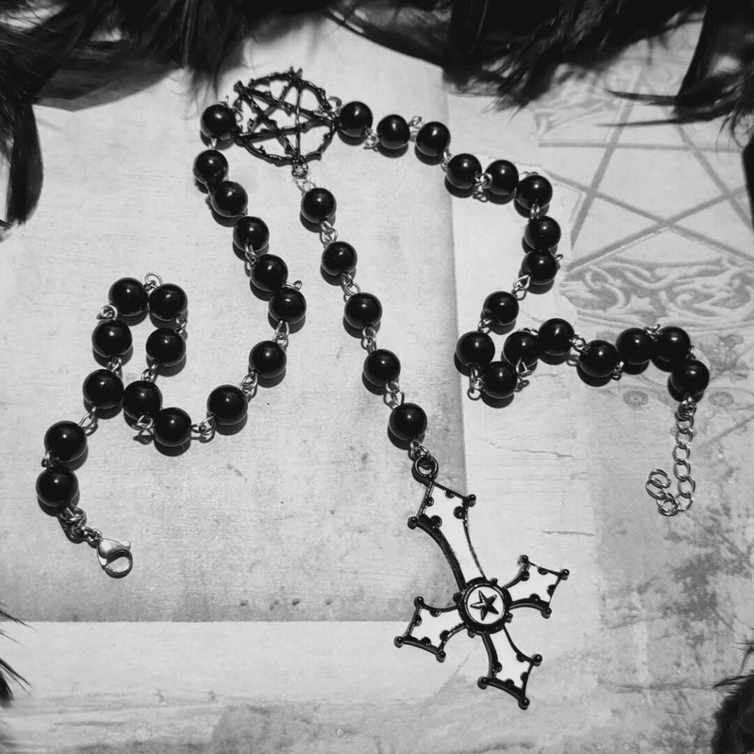  Inverted Cross Necklace