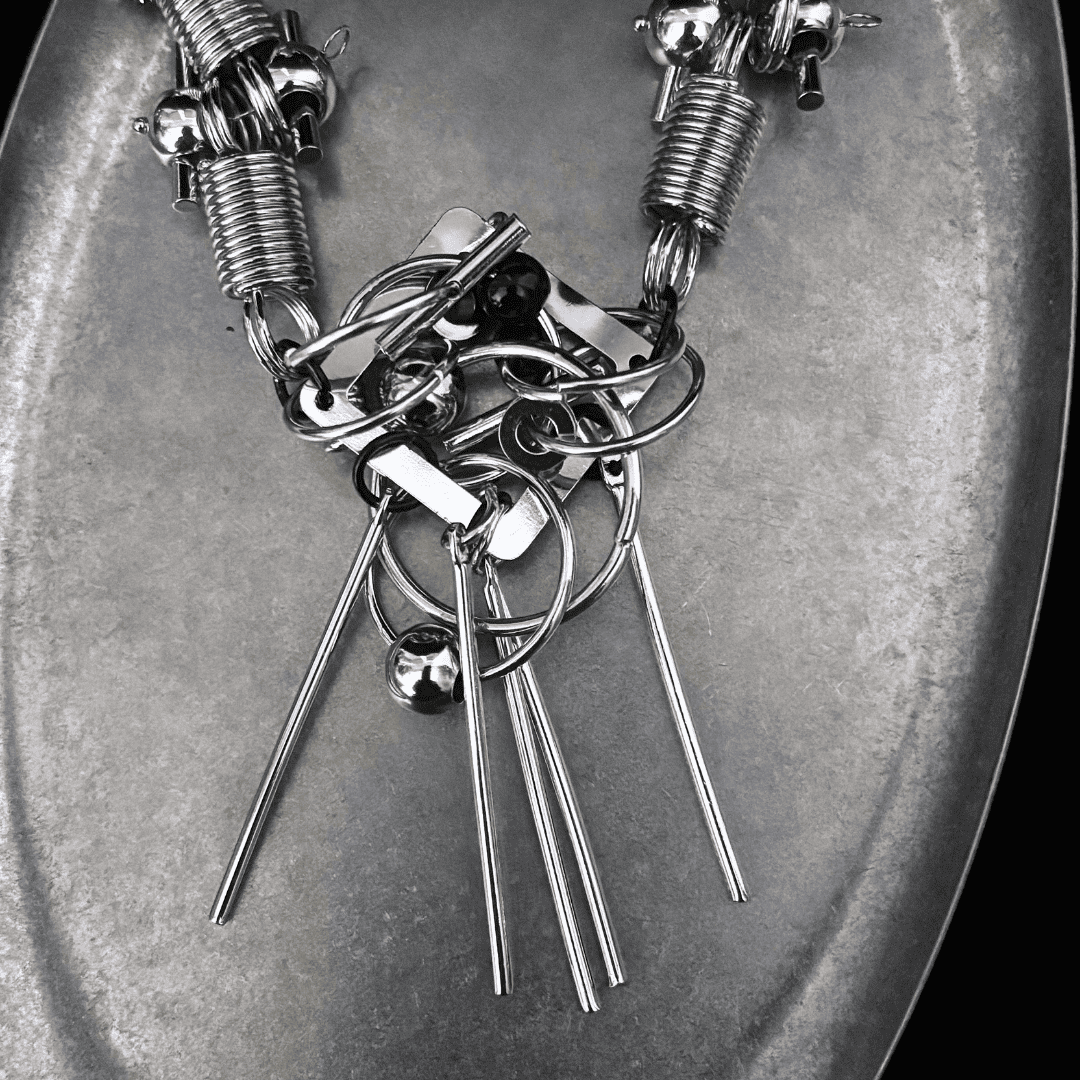 Cyberpunk Mechanical Necklace