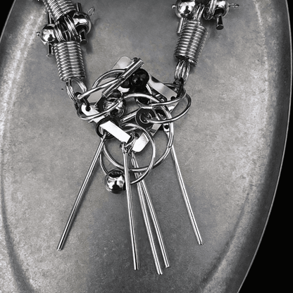 Cyberpunk Mechanical Necklace