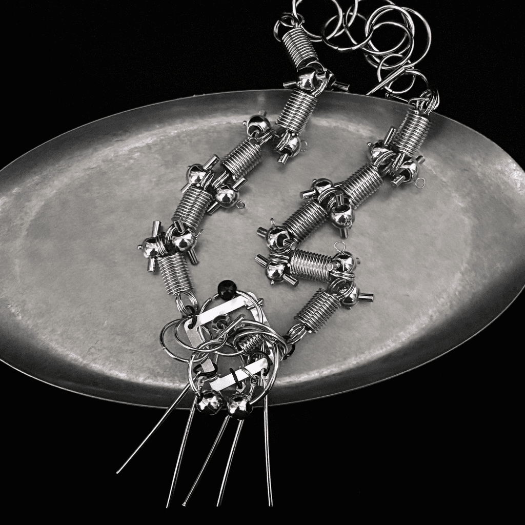 Cyberpunk Mechanical Necklace