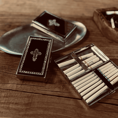 Gothic Cross Cigarette Case