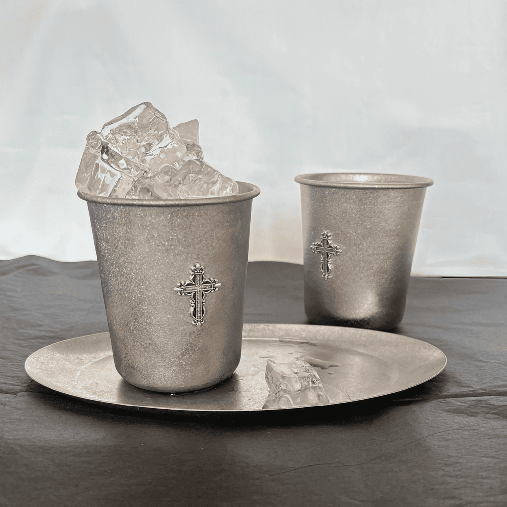 Gothic Cross Titanium Cup