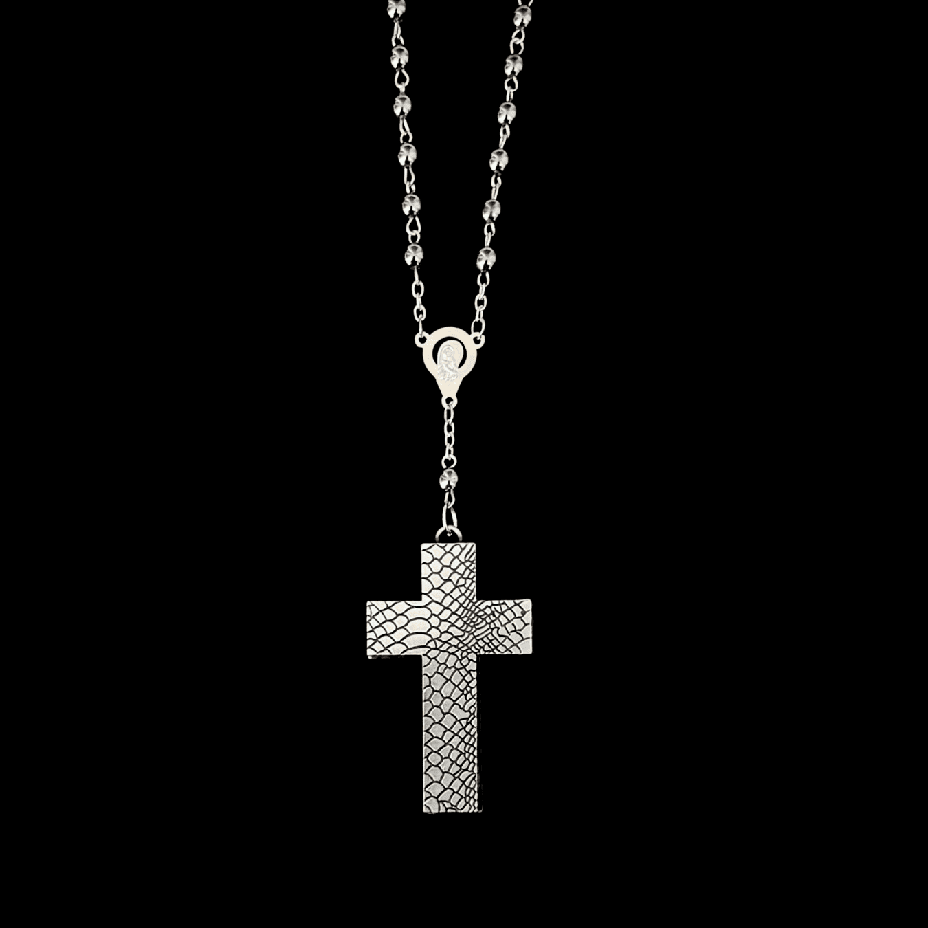 Magnetic Cross Pillbox Pendant