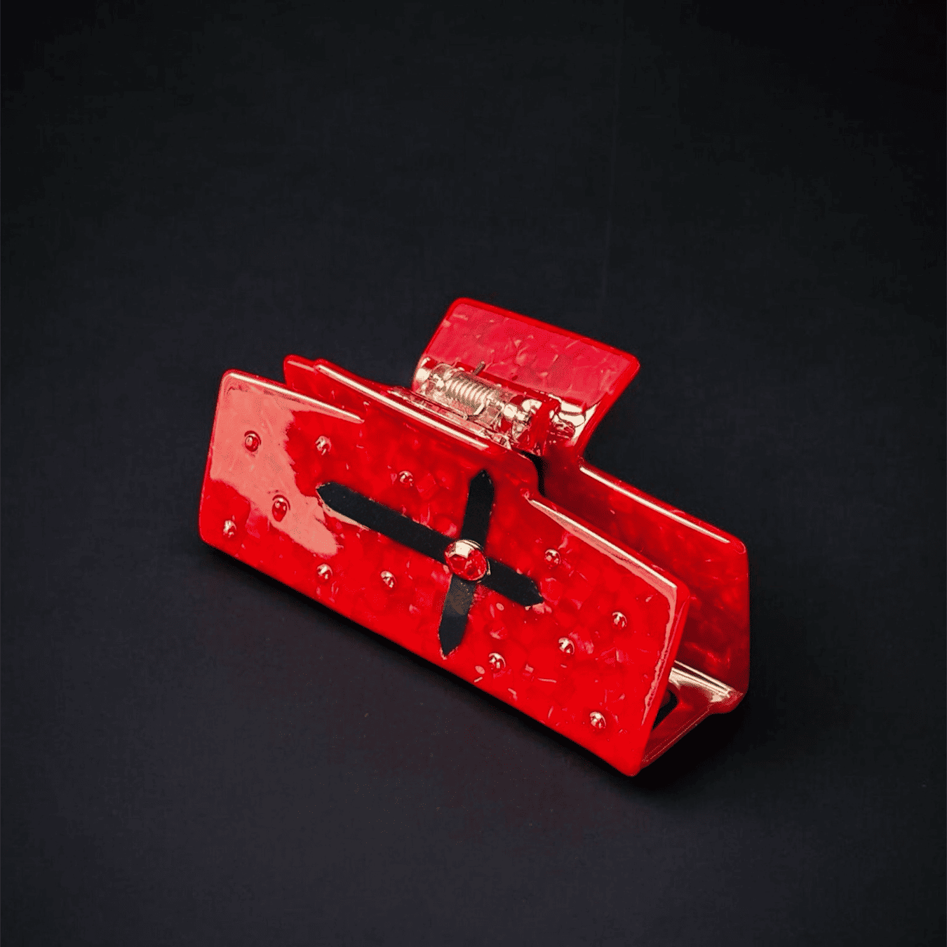 Blood Red Gothic Hair Claw