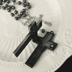 Magnetic Cross Pillbox Pendant