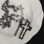 Magnetic Cross Pillbox Pendant