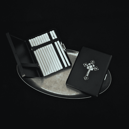 Black Cross Cigarette/Card Case