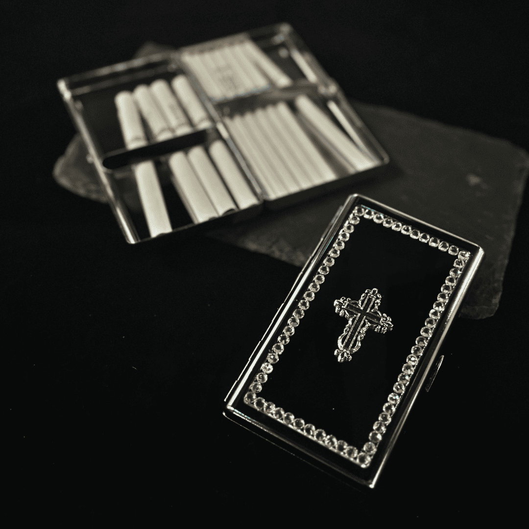 Gothic Cross Cigarette Case