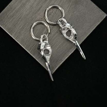 Raven Skull Earrings