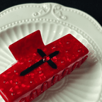 Blood Red Gothic Hair Claw