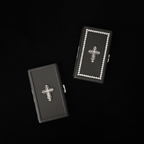Gothic Cross Matte Cigarette Case