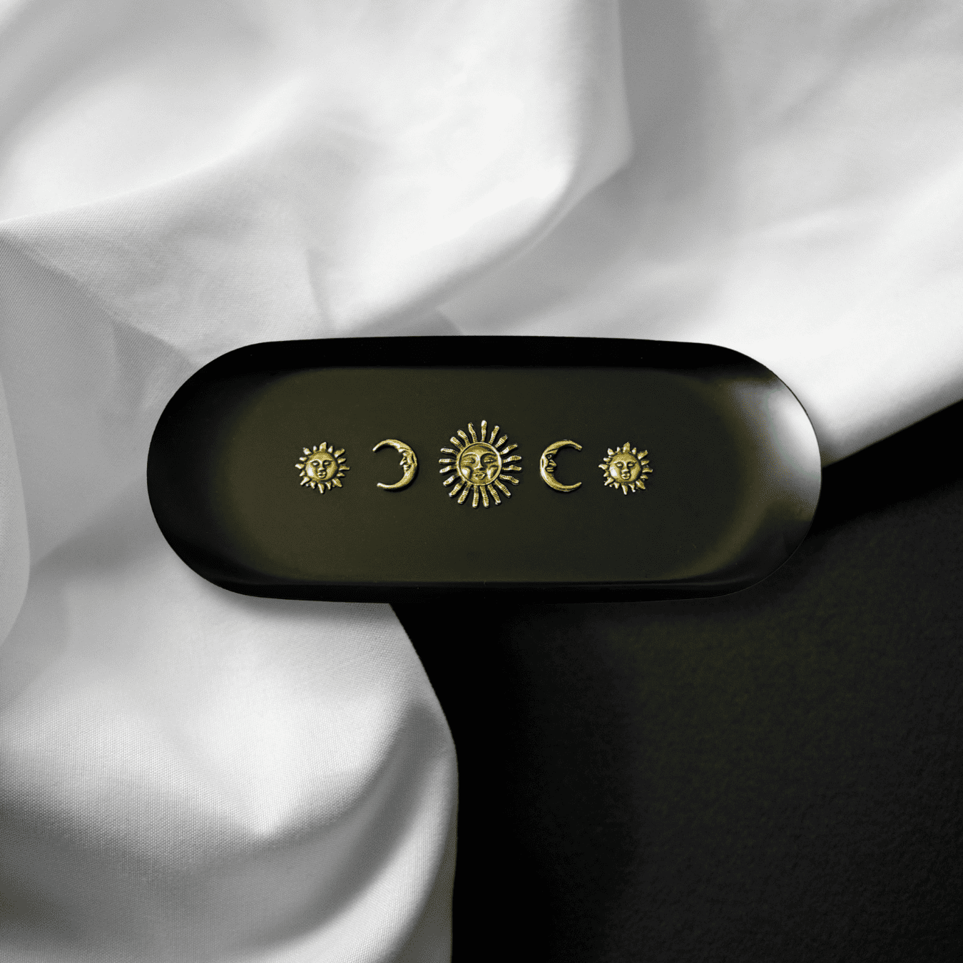 Celestial Sun & Moon Relief Tray