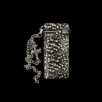 Skull Relief Leather Wallet