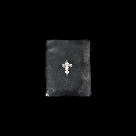 Gothic Cross Leather Wallet