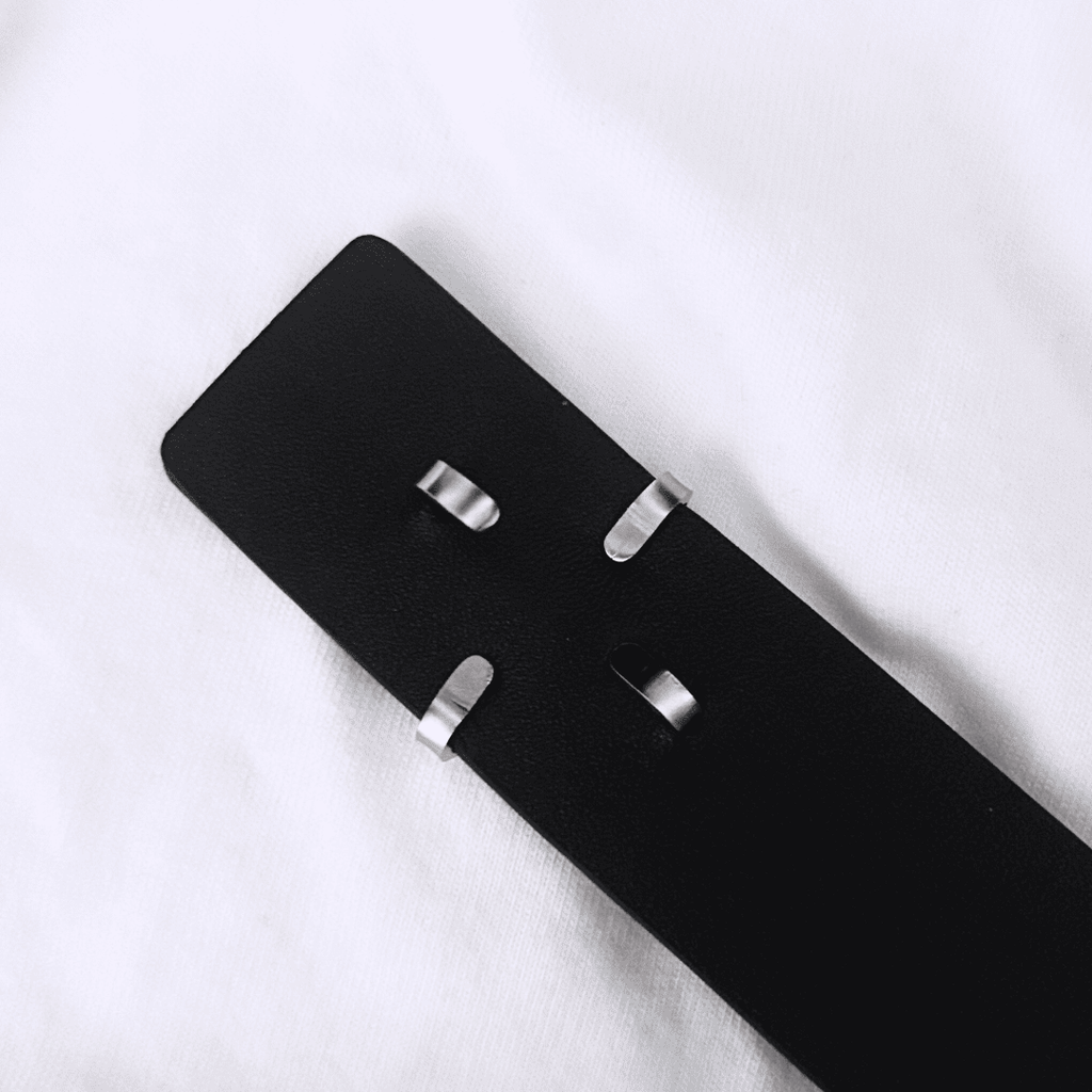 Leather Cross Cuff Bracelet