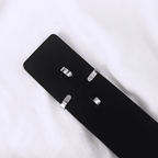 Leather Cross Cuff Bracelet