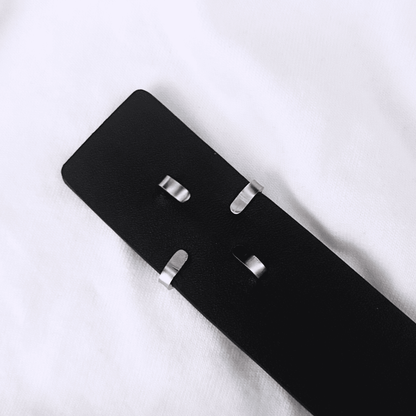 Leather Cross Cuff Bracelet