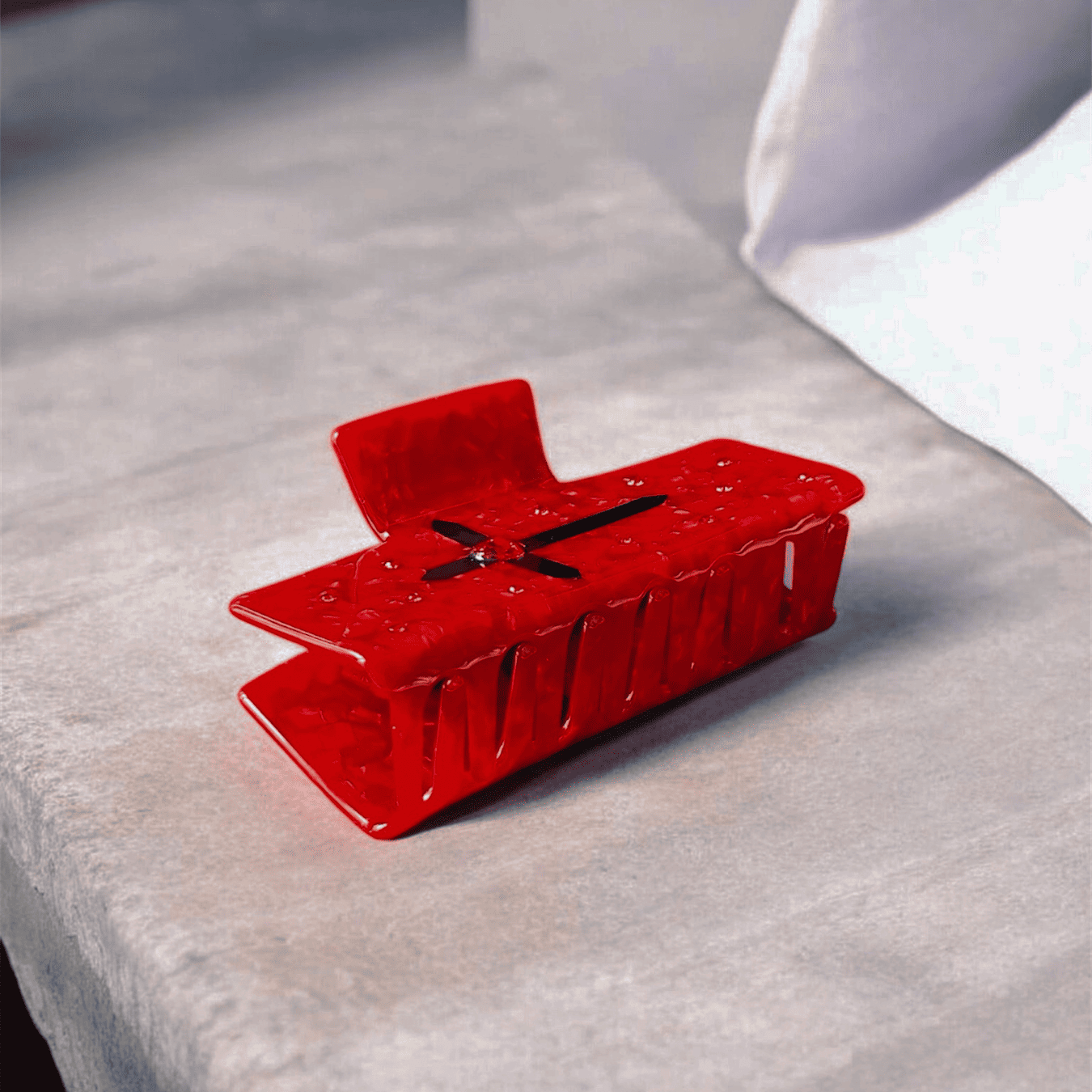 Blood Red Gothic Hair Claw