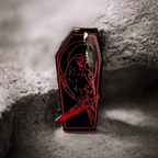 Gothic Coffin Hair Claw Set