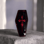 Gothic Coffin Hair Claw Set