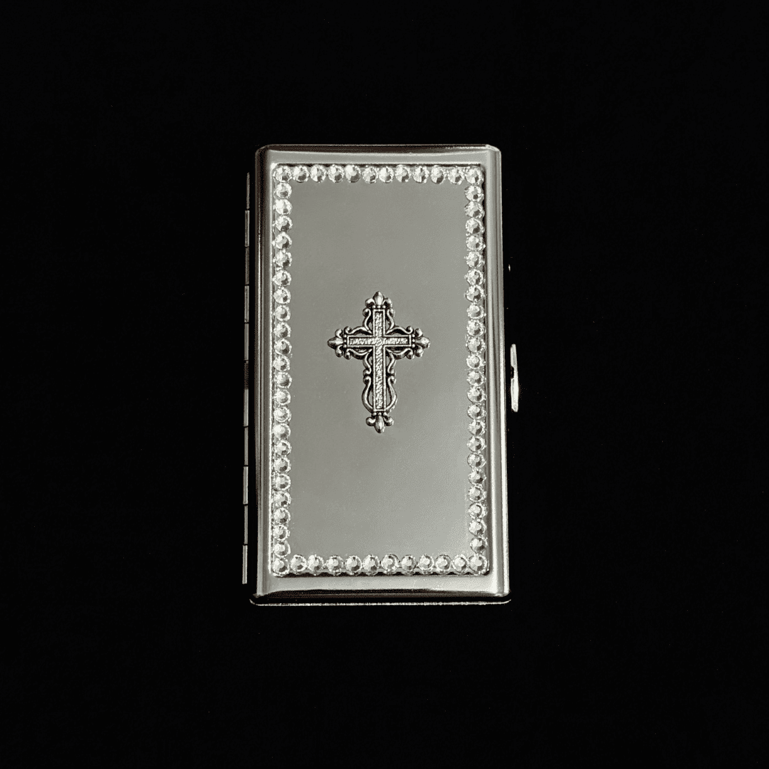 cigarette cross Gothic Cross Cigarette Case – COSMOS.GOODS