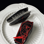 Gothic Coffin Hair Claw Set