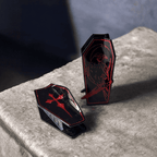 Gothic Coffin Hair Claw Set