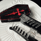 Gothic Coffin Hair Claw Set