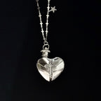 Heart Flask Necklace