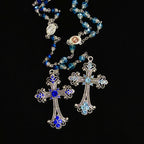 Ocean Tears Cross Necklace