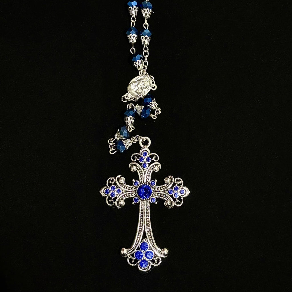 Ocean Tears Cross Necklace