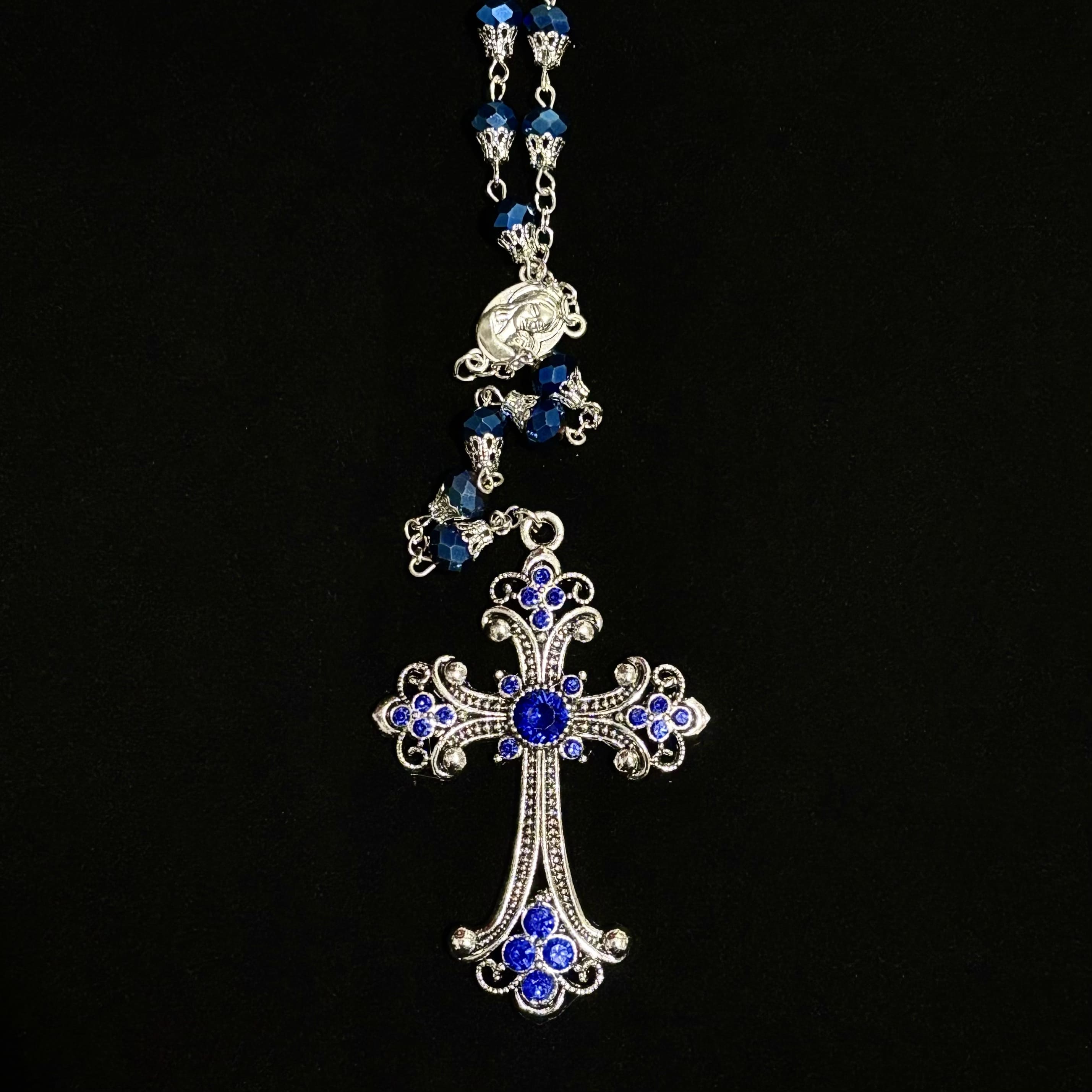 Ocean Tears Cross Necklace