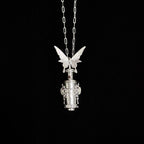 Butterfly Bottle Necklace