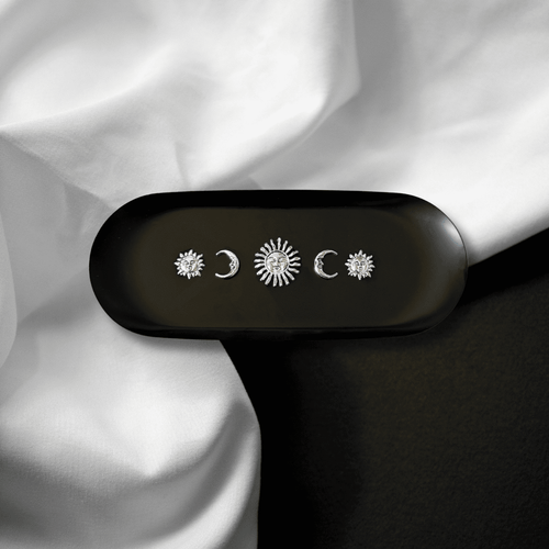 Celestial Sun & Moon Relief Tray